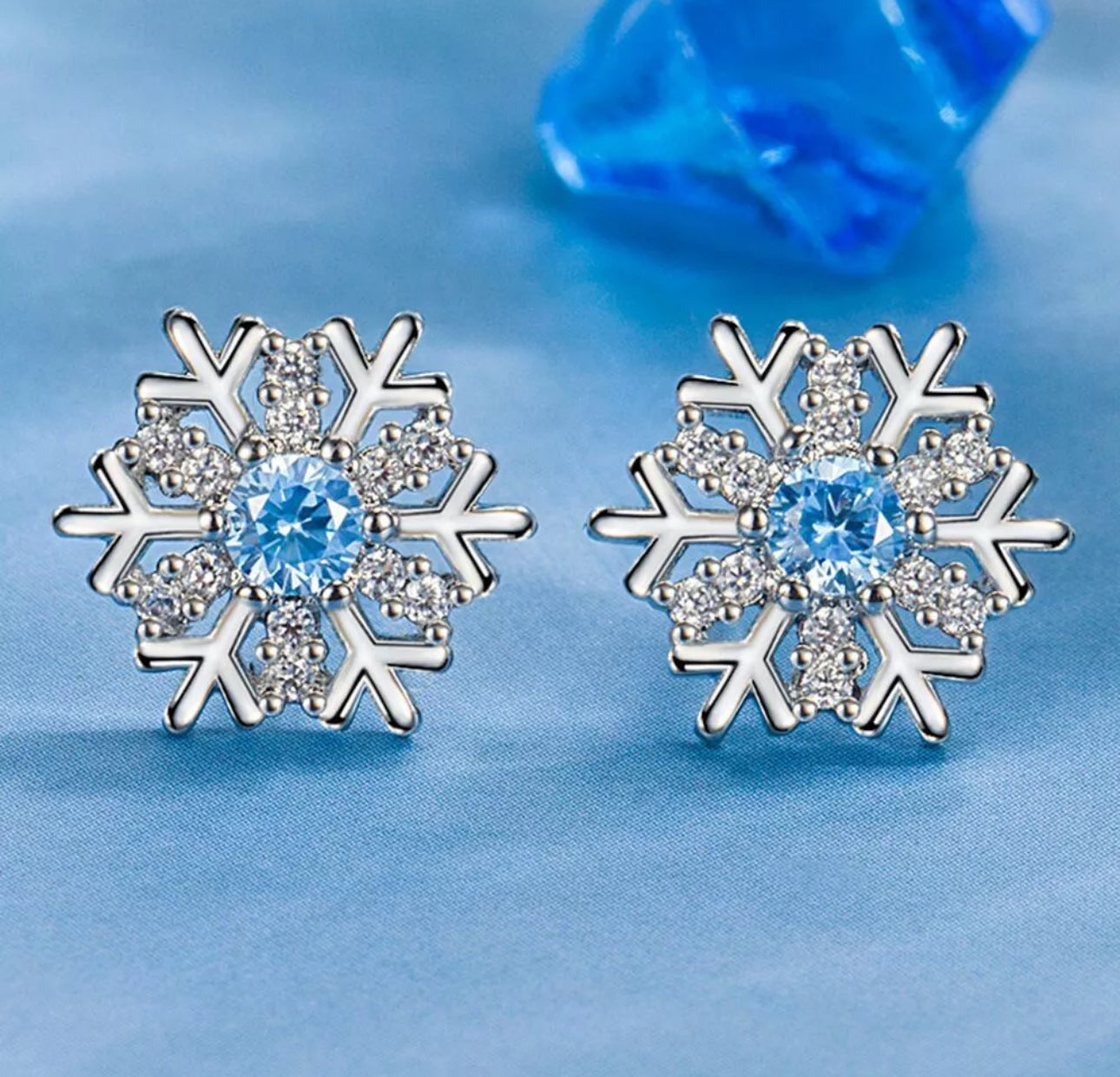 Sparkling Ice Drop Earrings - Yeezlab