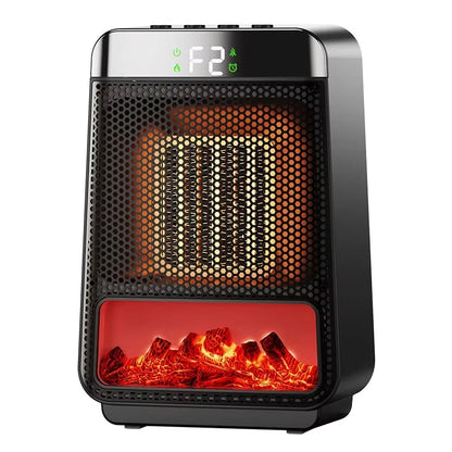 Compact 1500W Electric Space Heater with PTC Fan