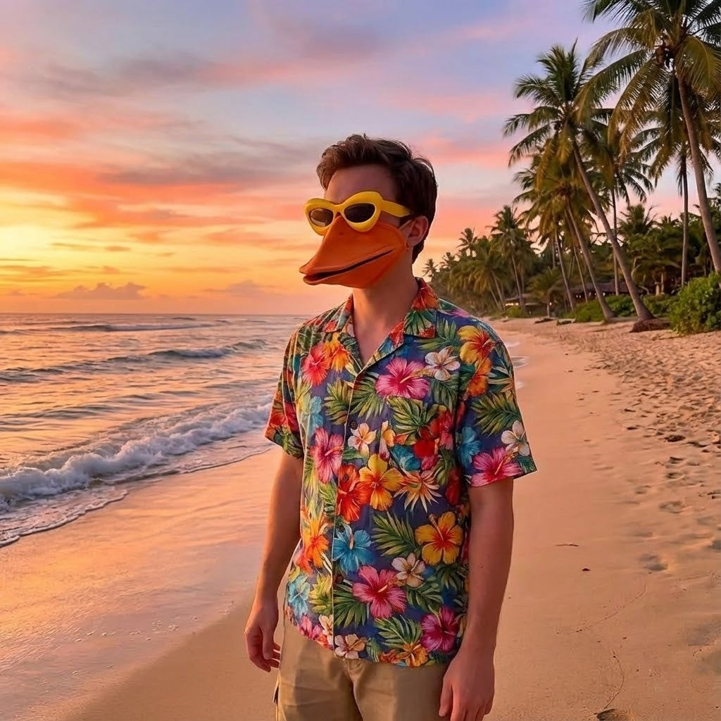 Funny Duck Face Protective Mask