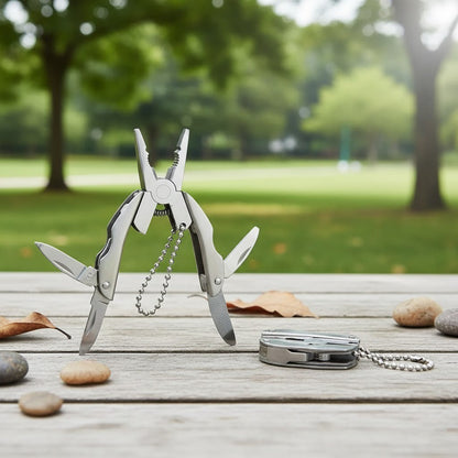 Durable Pocket Multi-Tool Keychain