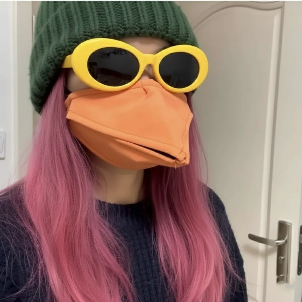 Funny Duck Face Protective Mask