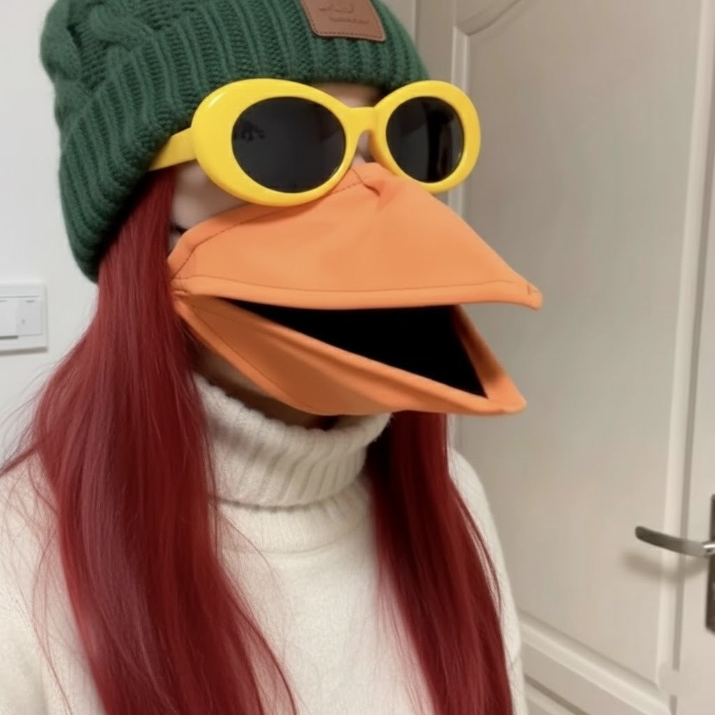 Funny Duck Face Protective Mask - Yeezlab