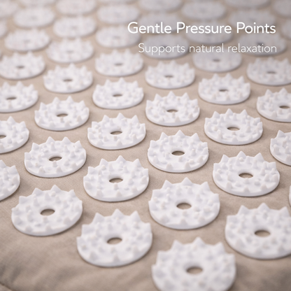 Acupressure Yoga Mat Set with Pillow