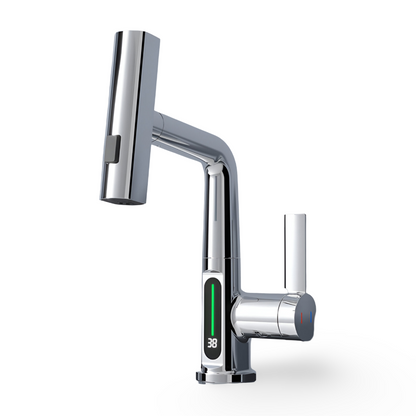 Touch Control Kitchen Faucet with Digital Temperature