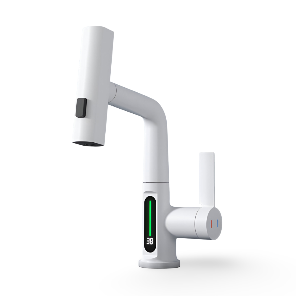 Touch Control Kitchen Faucet with Digital Temperature