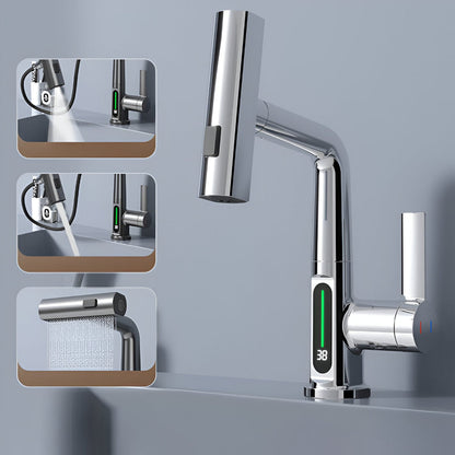 Touch Control Kitchen Faucet with Digital Temperature