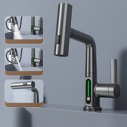 Touch Control Kitchen Faucet with Digital Temperature