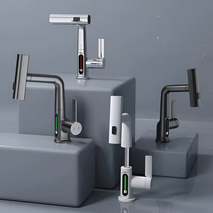 Touch Control Kitchen Faucet with Digital Temperature