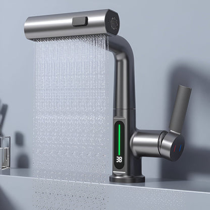Touch Control Kitchen Faucet with Digital Temperature