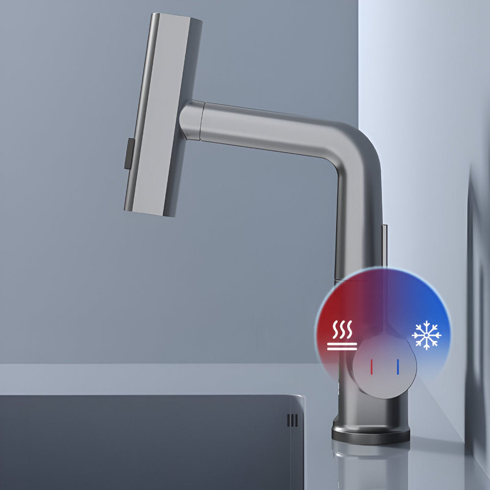 Touch Control Kitchen Faucet with Digital Temperature