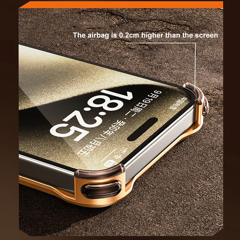 Slimline Metal iPhone Bumper Phone Case
