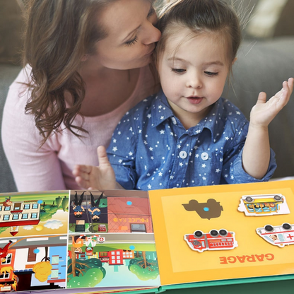Interactive Learning Quiet Book for Kids