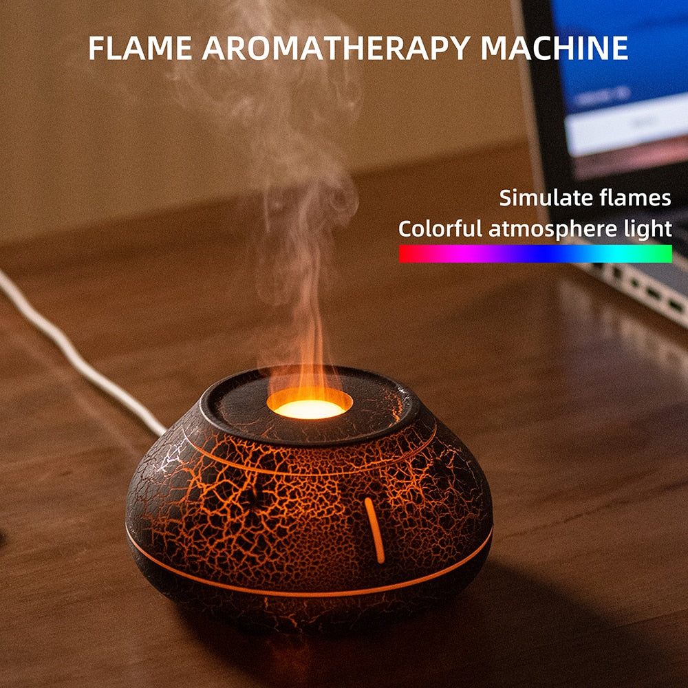 Compact LED Cool Mist Essential Oil Diffuser