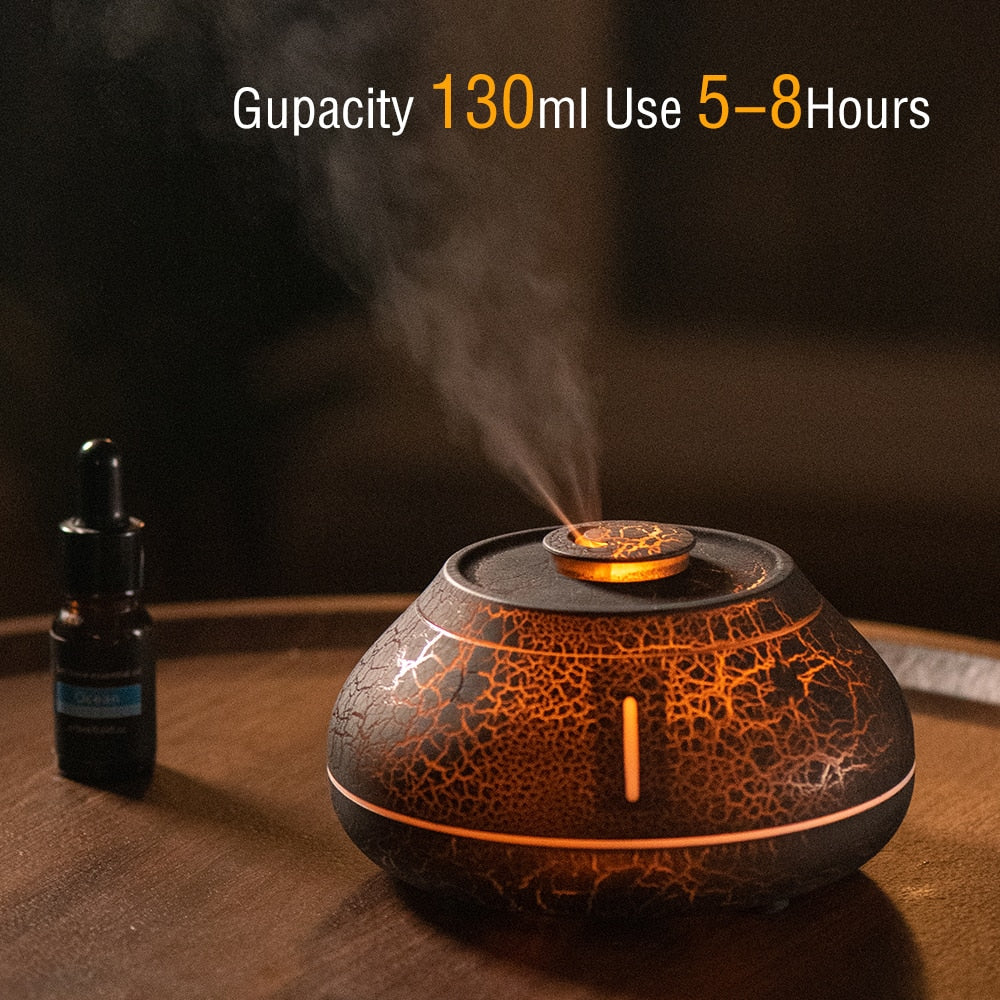 Compact LED Cool Mist Essential Oil Diffuser