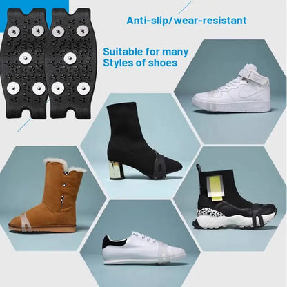 Gripmaster | Spiked Non-Slip Shoe Covers for Kids and Adults