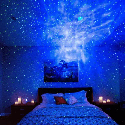 Cosmic Star Projector Table Lamp