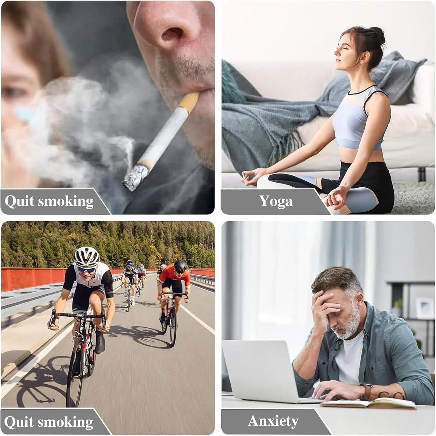 Anti Stress Stainless Steel Chain Necklace