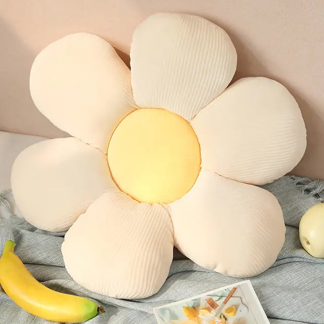 Soft Floral Pattern Seat Cushion