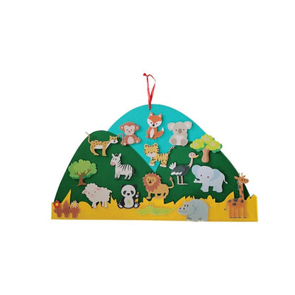 Interactive Kids Felt Learning Board