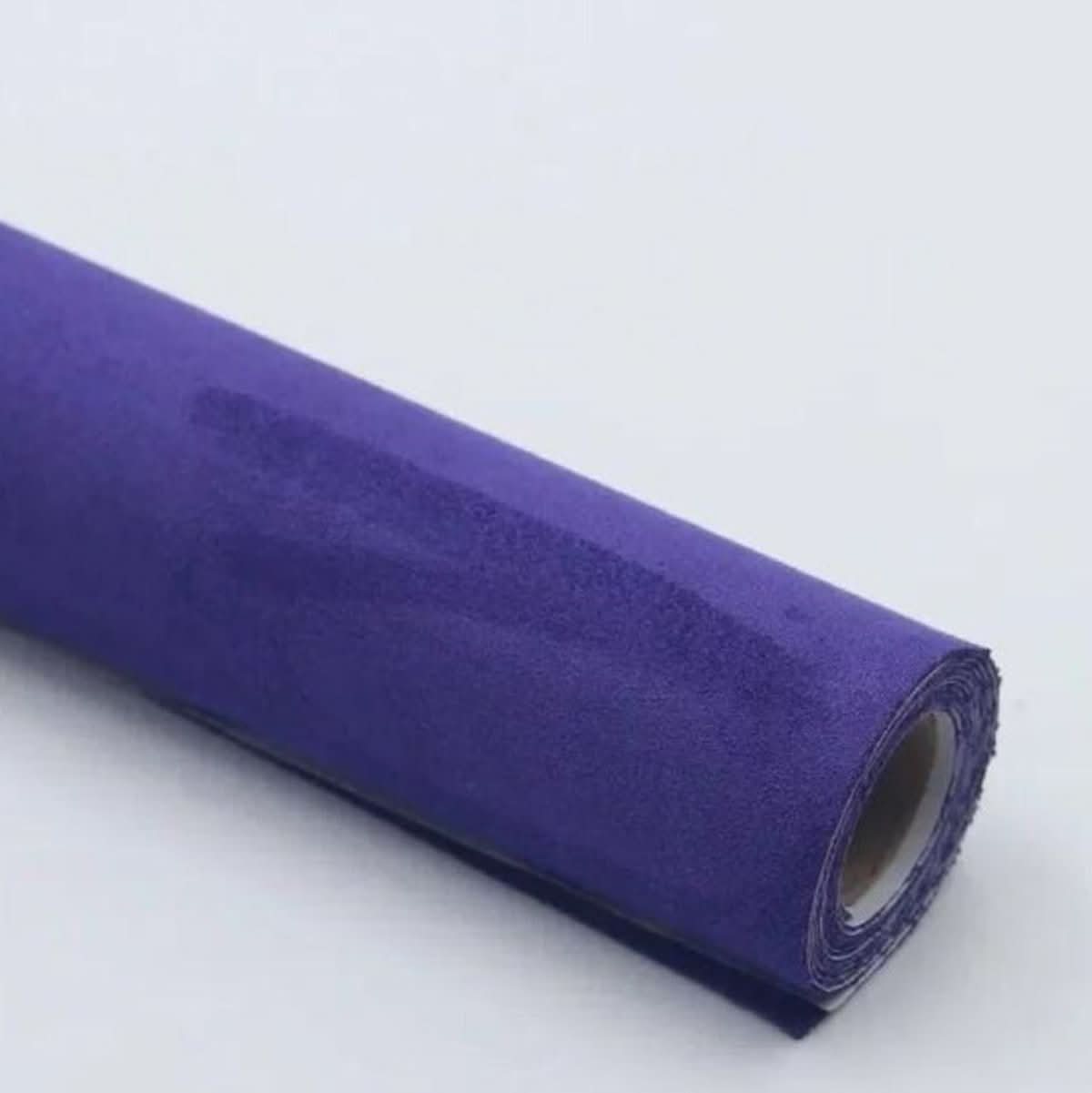 Decorative Peel Stick Faux Velvet Wall Covering Roll