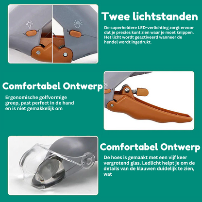 Easy Pet Nail Clippers with Quick Sensor