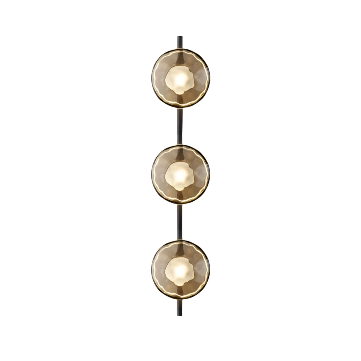 Minimalist Round Glass Wall Light