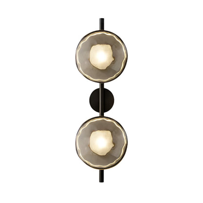 Minimalist Round Glass Wall Light