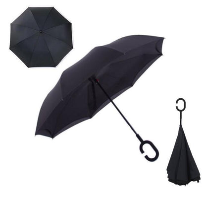 Windproof Automatic Folding Rain Umbrella
