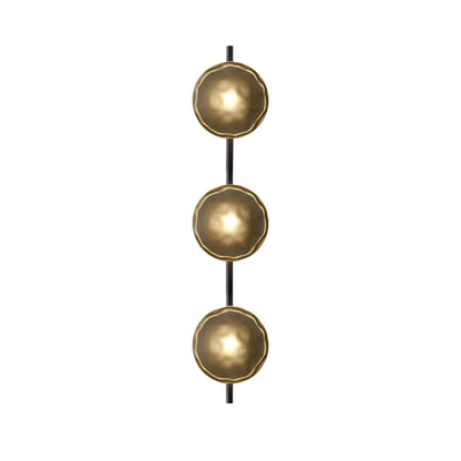 Minimalist Round Glass Wall Light