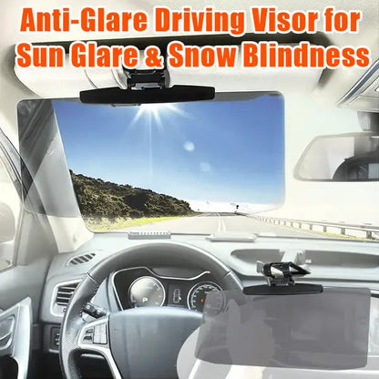 Anti-Glare Car Visor for Day and Night Driving