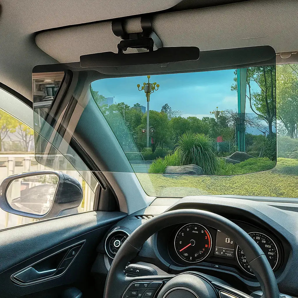 Anti-Glare Car Visor for Day and Night Driving
