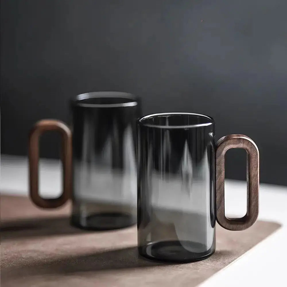 Premium Glass Teapot with Wood Handle - Yeezlab