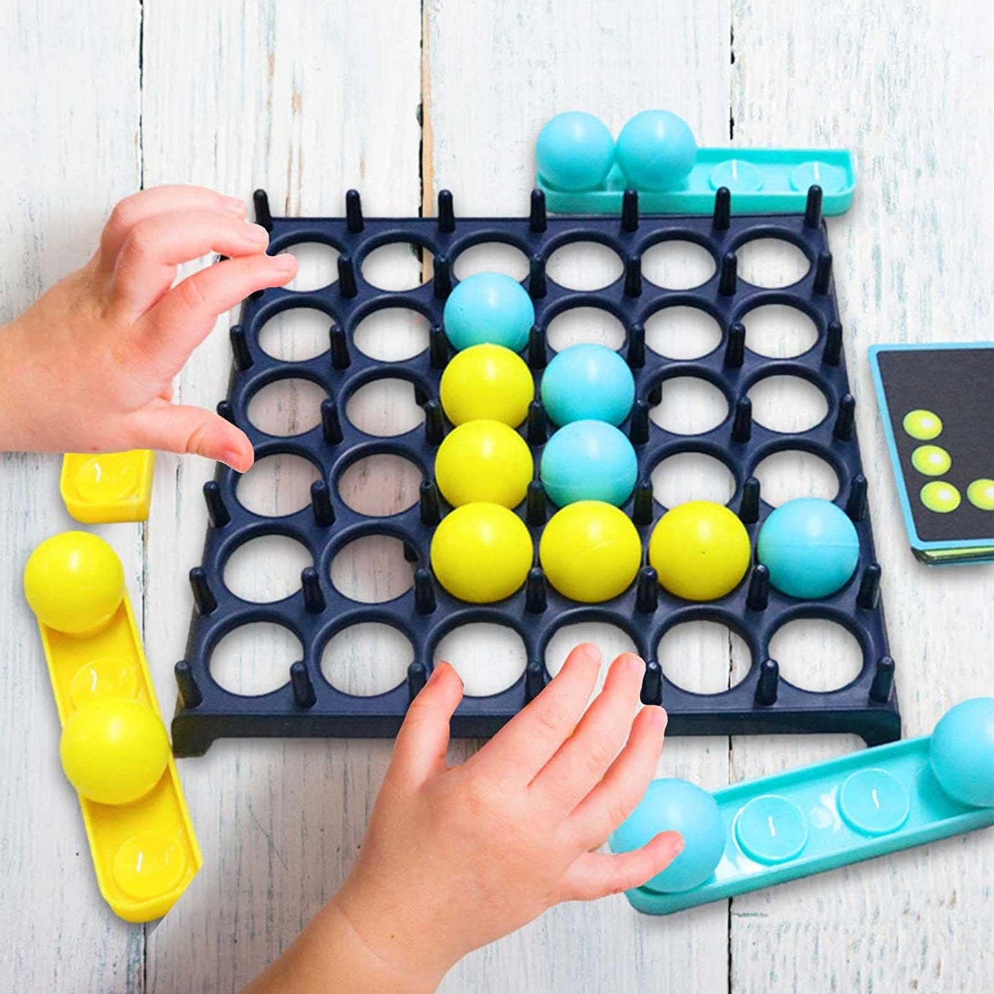 Exciting Family Board Game with 8 Balls and Challenges