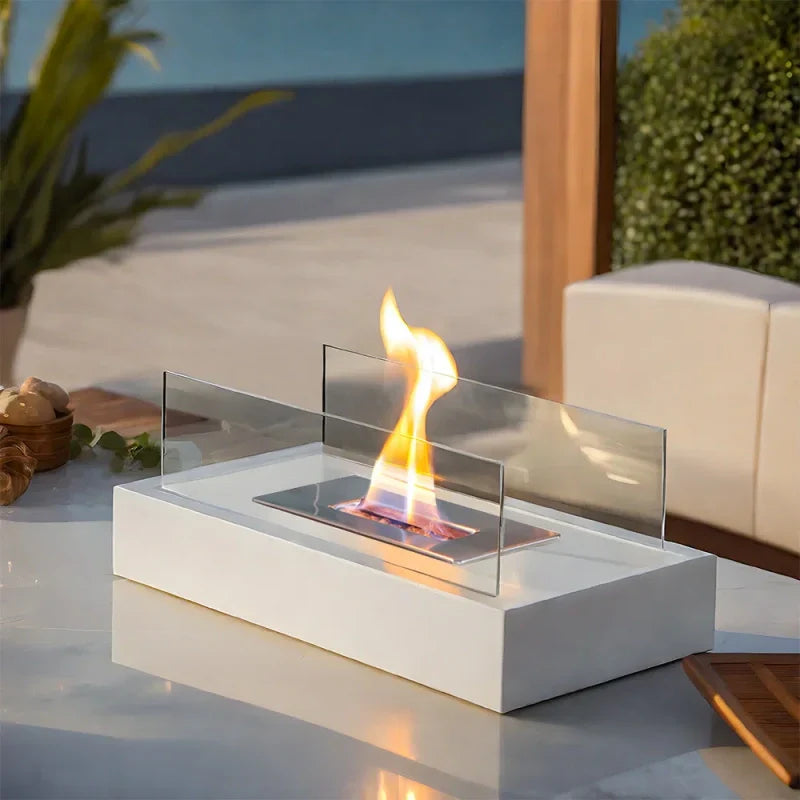 Realistic Flame Indoor Tabletop Fire Pit