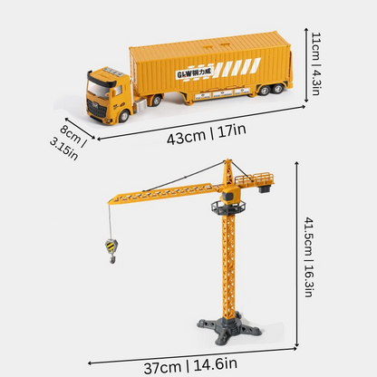 Fun Kids Construction Truck with Lights and Sounds