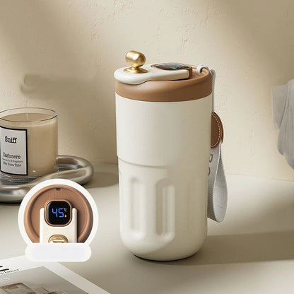 Compact Insulated Stainless Steel Travel Mug - Yeezlab