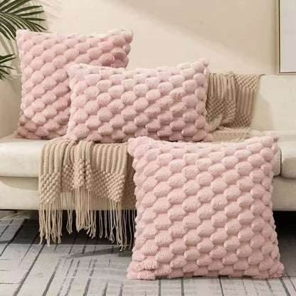 Soft Plush Cotton Cushion Cover