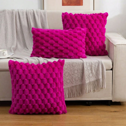 Soft Plush Cotton Cushion Cover