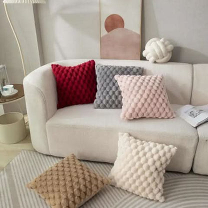Soft Plush Cotton Cushion Cover
