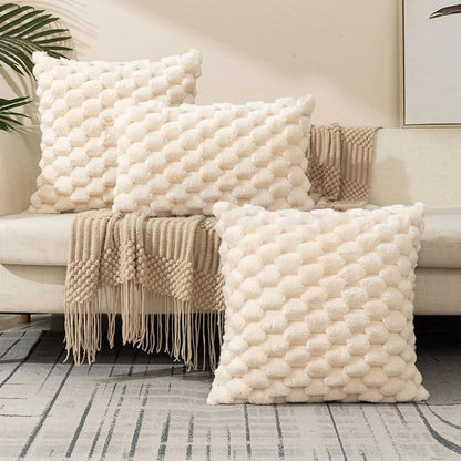 Soft Plush Cotton Cushion Cover