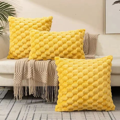 Soft Plush Cotton Cushion Cover