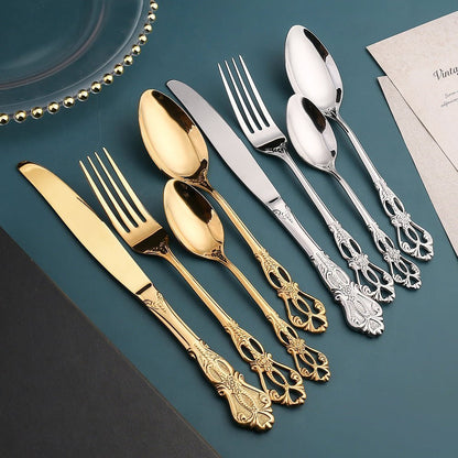 Premium Silverware Stainless Steel Utensil Set