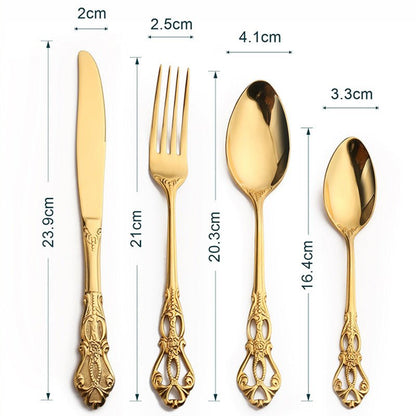 Premium Silverware Stainless Steel Utensil Set