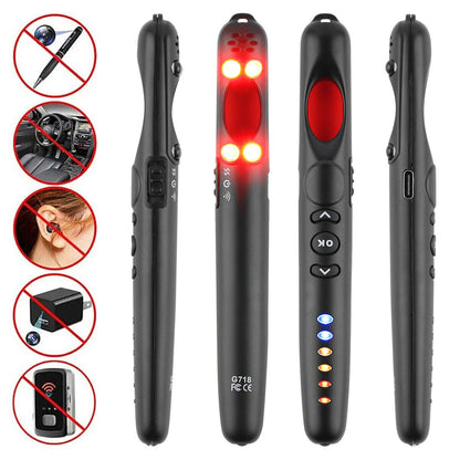 Hidden Camera Detector and GPS Tracker for Privacy Protection