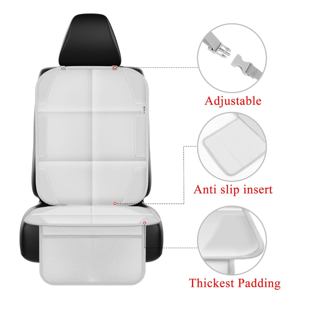 Premium Car Seat Leather Cover Waterproof Non Slip Pad