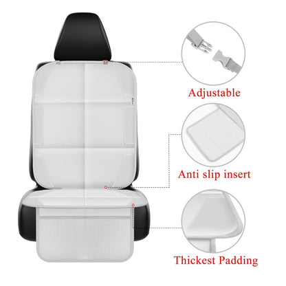Premium Car Seat Leather Cover Waterproof Non Slip Pad