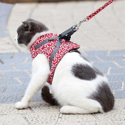 Yeezlab | Pet Vest Harness and Leash Set for Walking Cats