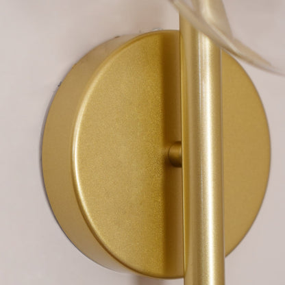 Minimalist Round Glass Wall Light