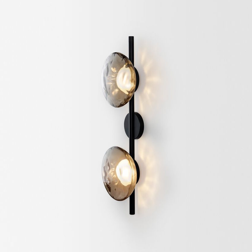 Minimalist Round Glass Wall Light