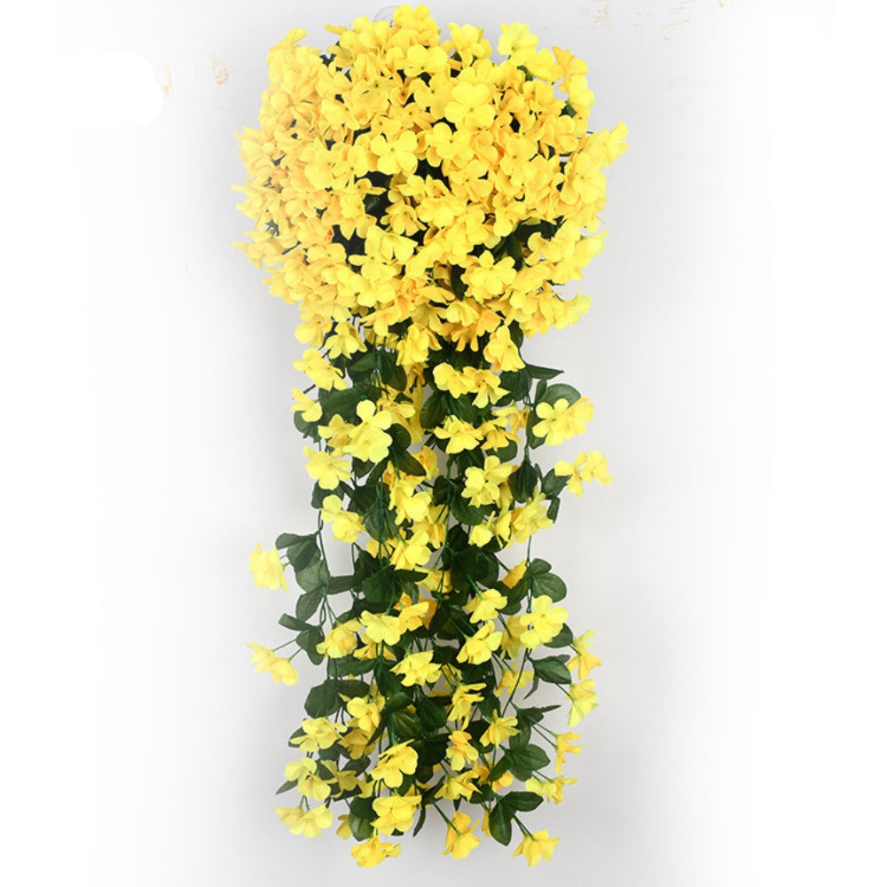 Beautiful Fake Orchid Hanging Plant - Yeezlab